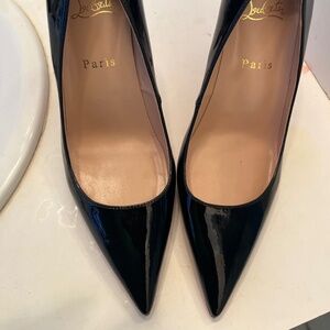 Christian Louboutin Paris Patent Leather Pumps